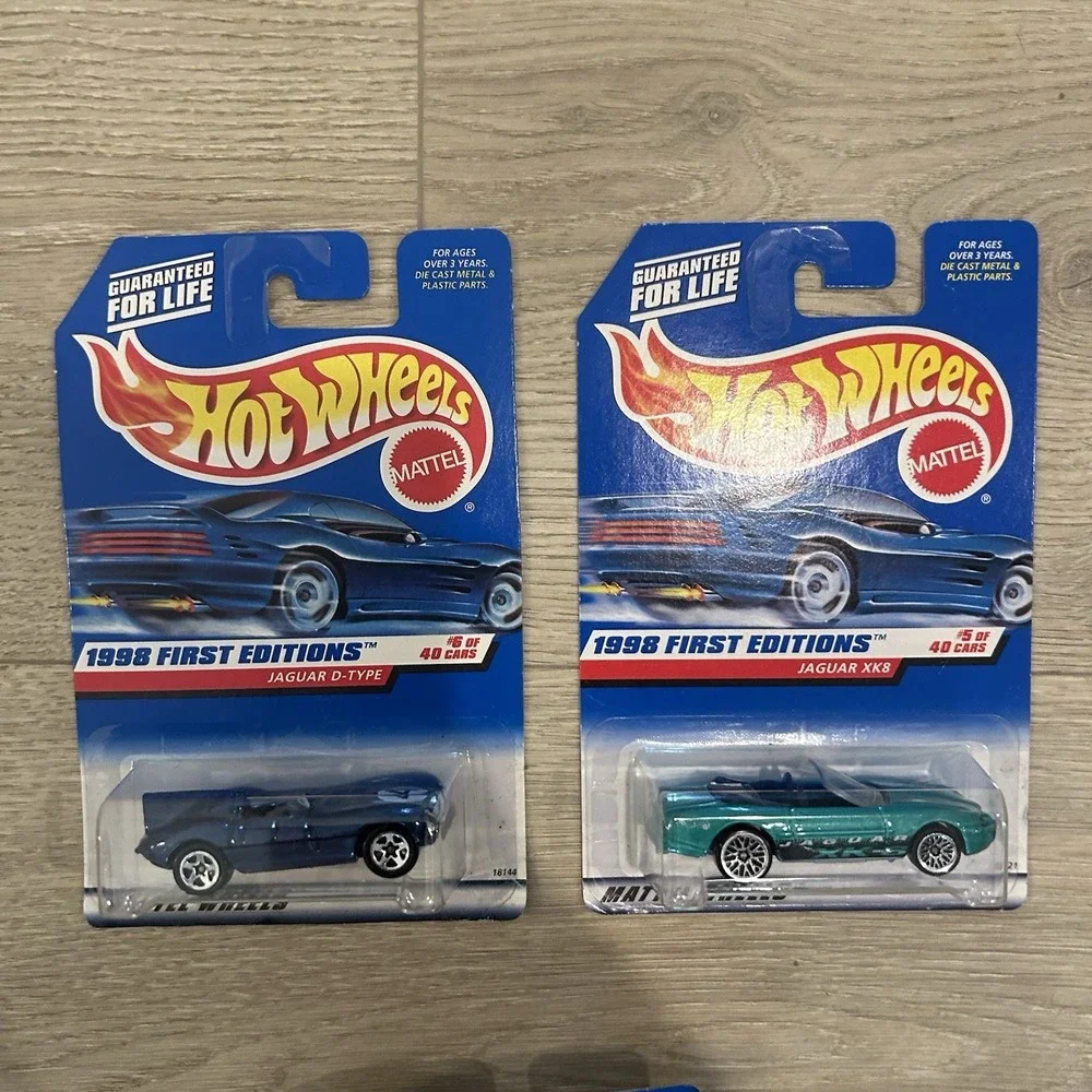 Hot Wheels Lot Of 3 Jaguar Diecast Cars 1:64 NIB